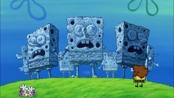 открытие девочки spanch bob TD