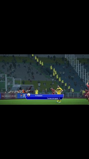 Алан Касаев Добывает победу для Рубина#футбол #pes #fifa смотреть онлайн