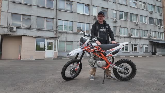 Обзор питбайка Kayo Basic K125 смотреть онлайн