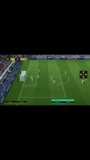 Как же он чувствует! Шикарный гол Efootball #fifa #pes #футбол смотреть онлайн