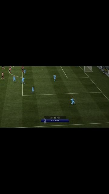 Очередной Гол Гарета Бейла за Тотенхем#fifa #pes #футбол#fifa11 смотреть онлайн
