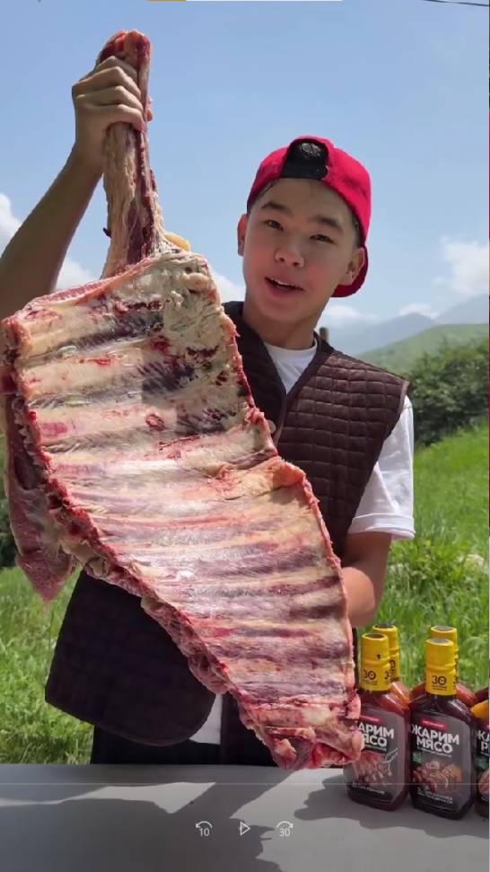 Ребра запеченные в земле🔥🤗