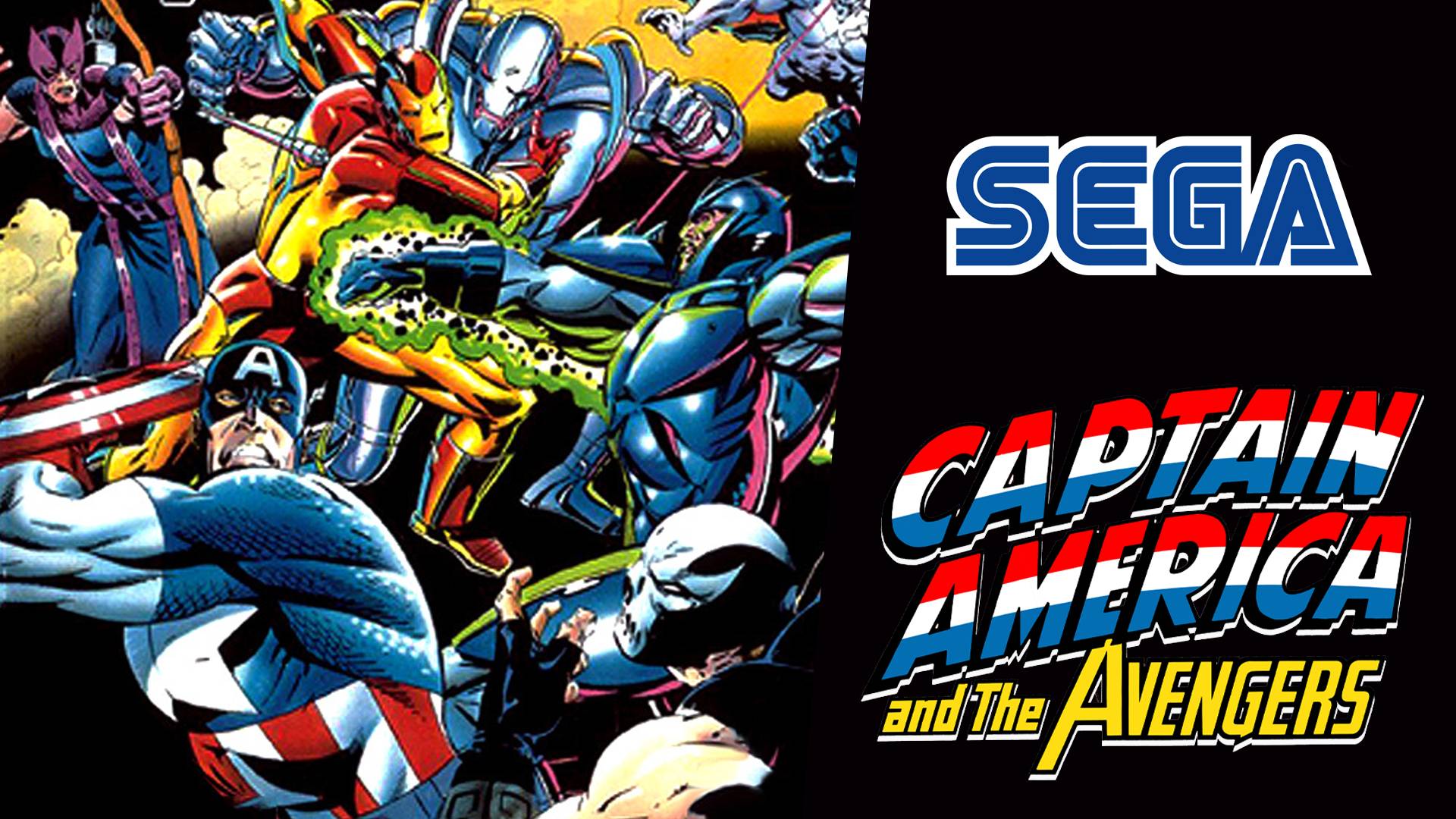 Captain America and the Avengers (SEGA) смотреть онлайн