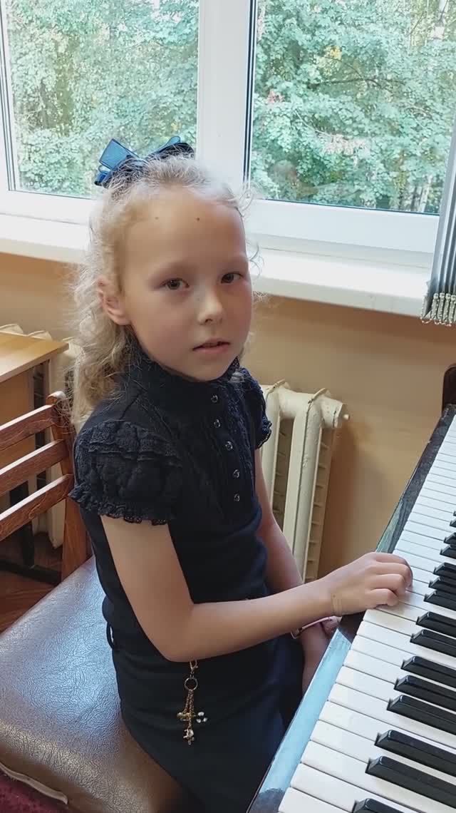 Соль маж. Разр. неуст. ст. в уст., гамма Волкова Дарья 2кл.