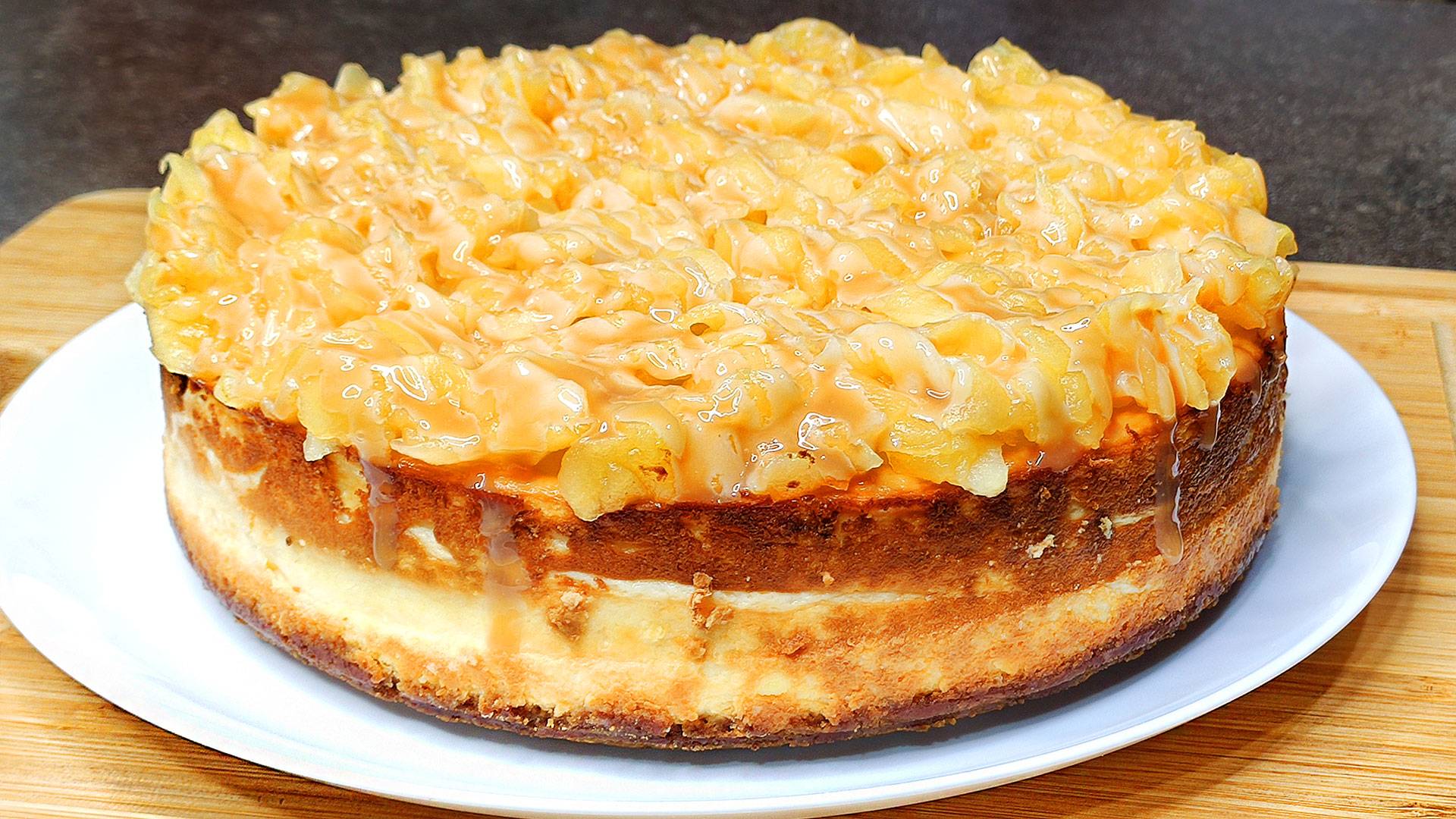 КАРАМЕЛЬНОЕ ЧУДО! Яблочно-карамельный чизкейк, который тает во рту смотреть онлайн