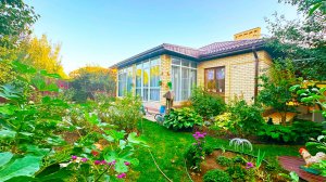 Идеальный кирпичный дом с уникальным дизайном, ремонтом, мебелью и зоной барбекю на участке