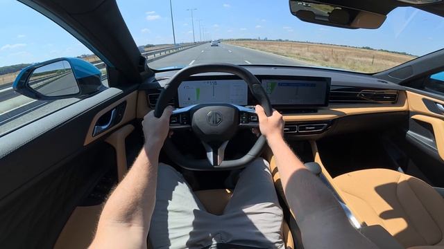 MG HS Hybrid+ 2025 POV TEST DRIVE смотреть онлайн