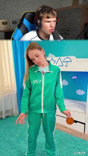 Игра в Кальмара в Реальной Жизни! 😱🦑🍬 #shorts #шортс #интересно #челлендж #игравкальмара #печенье