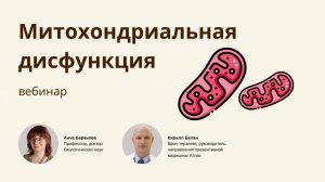 Митохондриальная дисфункция
