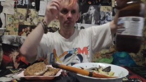 пивной мукбанг пиво австрийское мясной стыйк на кососточки и уха с горбуши