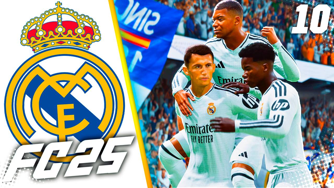 FC 25 КАРЬЕРА ЗА РЕАЛ МАДРИД #10 - БИТВА ЗА СУПЕРКУБОК ИСПАНИИ! смотреть онлайн