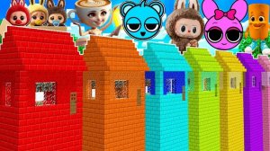 ВЫБЕРИ НОВЫЙ ДОМ ДЛЯ ВЫЖИВАНИЯ ИГРУШКИ ЛАБУБУ И СПРУНКИ В МАЙНКРАФТ