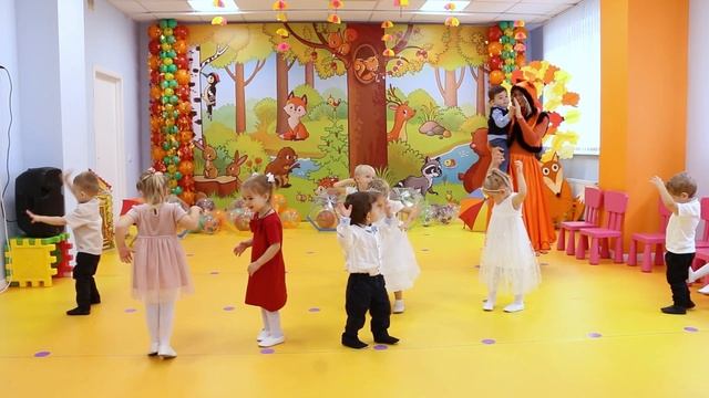 Детский сад - Песня Листик жёлтый 🟡 Младшая группа смотреть онлайн