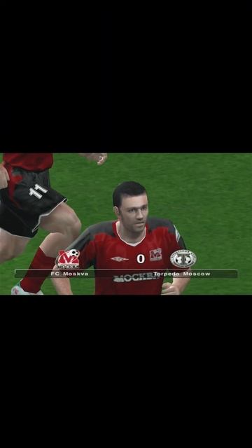 Вратарь просто смотрел Футбол Гол Фк Москва#pes #fifa #pes5 смотреть онлайн