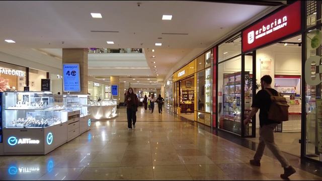 Прогулка внутри Афимолл Сити 🏙 Москва-Сити и небоскрёбы столицы России смотреть онлайн