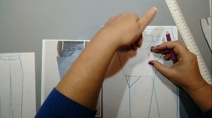 Моделирование. Оттопыренный карман в брюках. Запах в брюках.