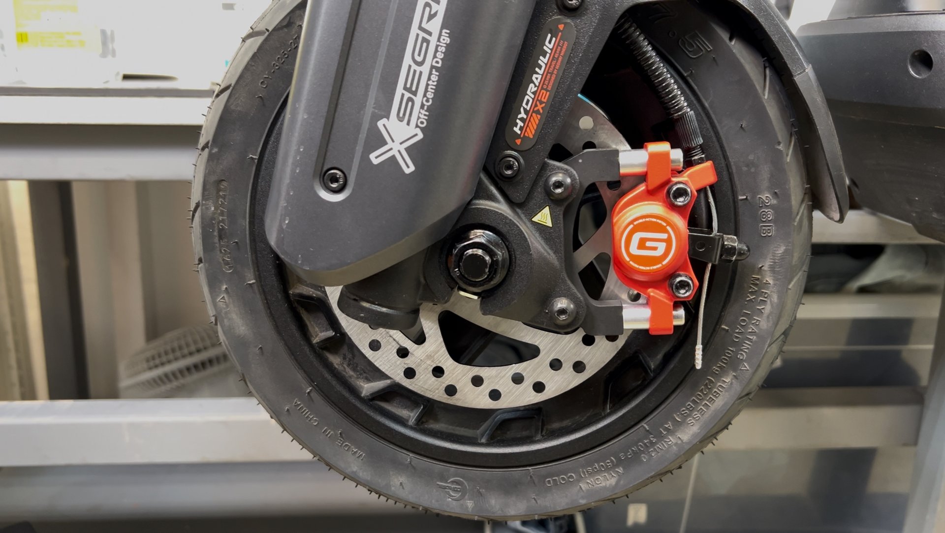 Ninebot Max G3 недорого улучшаем тормоза. смотреть онлайн