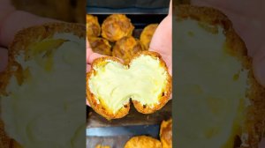 хрустящие булочки с кремом