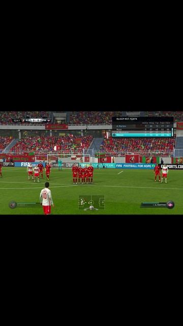 Мартинш со штрафного как Рукой #fifa #pes #футбол смотреть онлайн