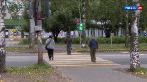 В Кирове на аварийных участках дорог появляются новые пешеходные переходы