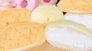 ASMR булочки с кремом