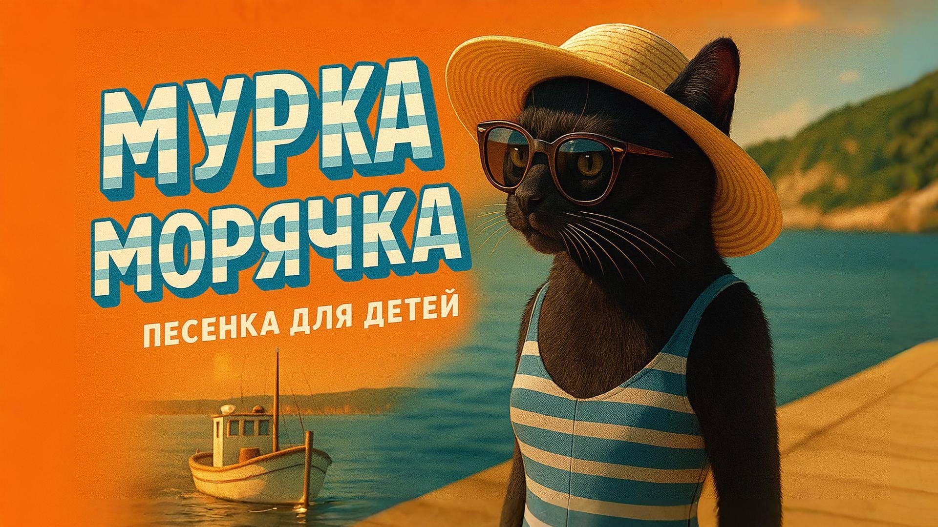 МУРКА МОРЯЧКА. Песенки и мультики для детей смотреть онлайн