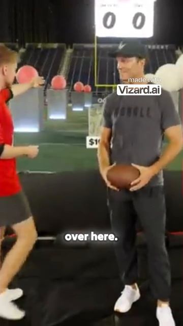 Tom Brady Vs High School Player_ $100K Football Balloon Challenge!
