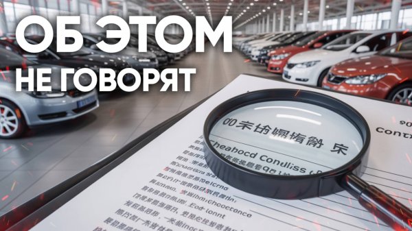 5 секретов покупки авто в Китае!