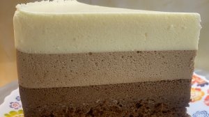 Торт три шоколада
