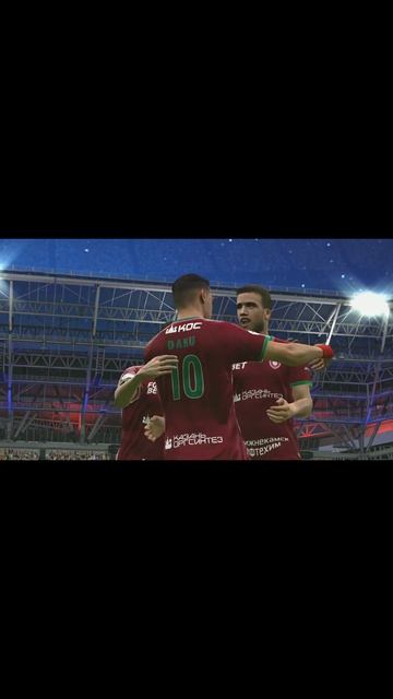 Рубин 1-0 Зенит Pes2025 #fifa #pes #efootball смотреть онлайн