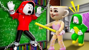 Побег Джей-Джея и Майки из школы  | ROBLOX Брукхейвен 🏡RP мультики роблокс