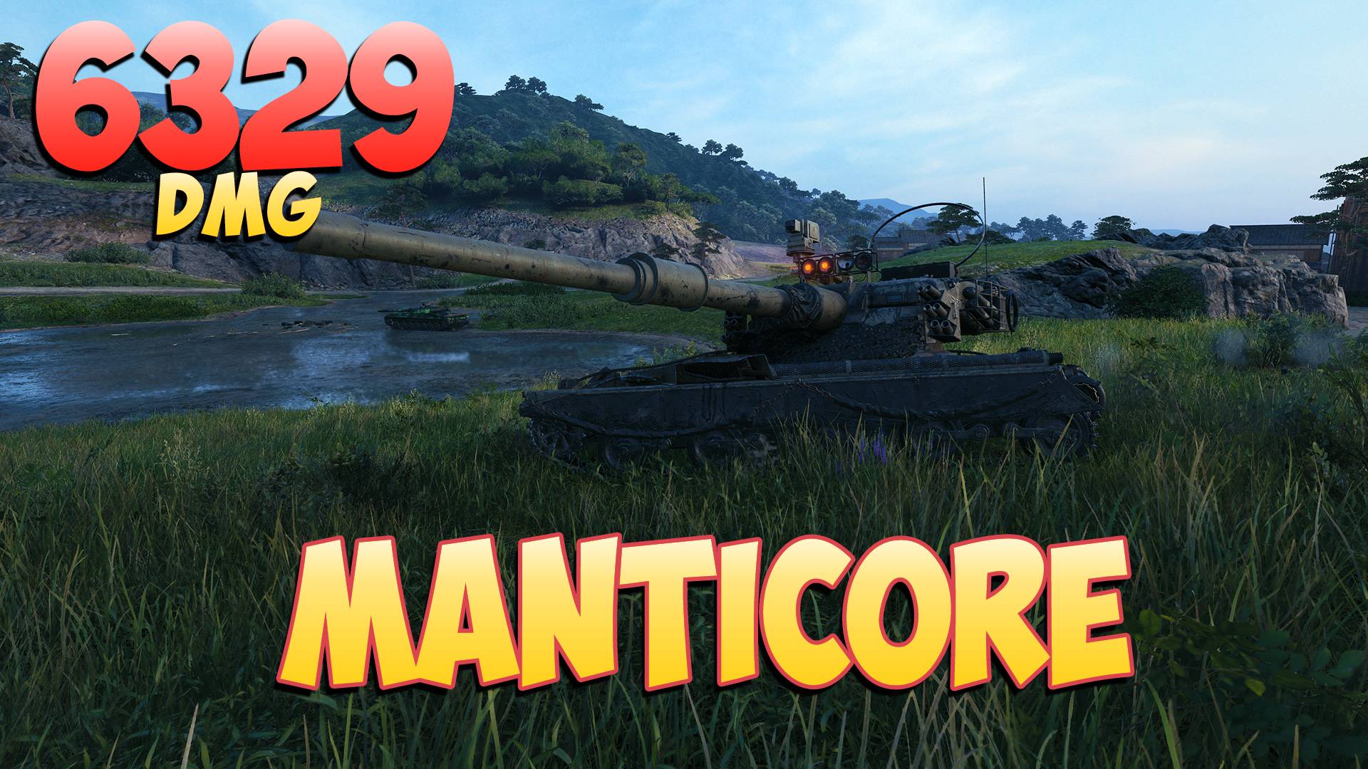 Manticore • Расплывчатый! - 4 Фрагов 6.3K Урона • Мир Танков