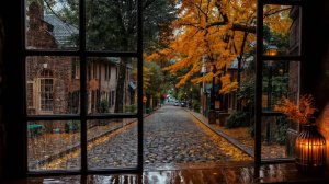 Осенний Дождь В Старом Городе 🍂 Уют Для Сна И Расслабления