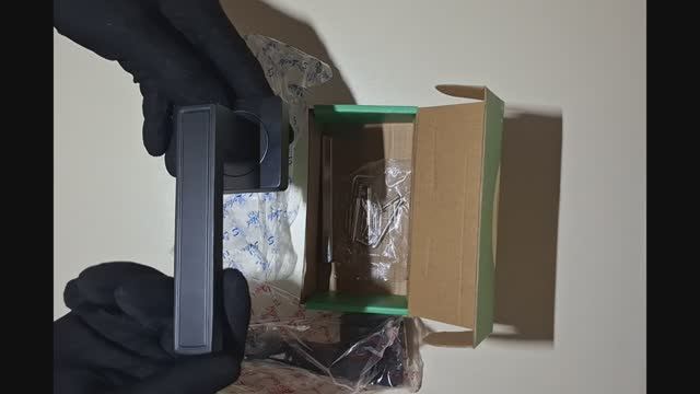 Ручки для межкомнатных дверей S-Locked 169 BL-BL