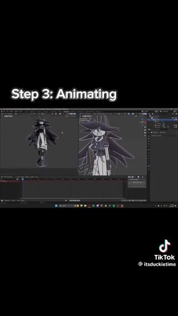 тутор на 3д модель Мисс Циркуль на компе смотреть онлайн