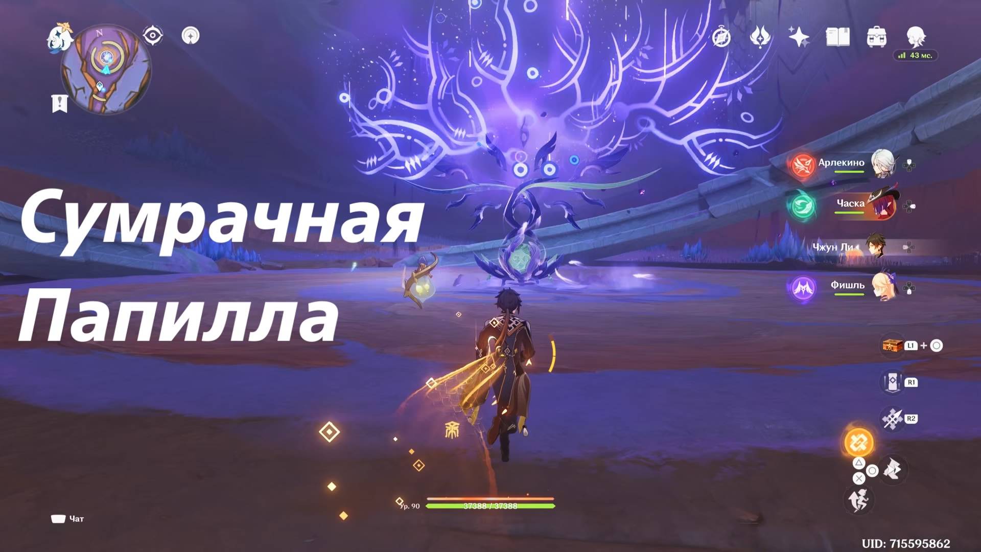 Сумрачная папилла. Скрытое достижение "Завриан особой формы.." Genshin Impact смотреть онлайн