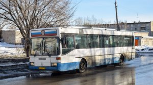 Автобус Mercedes-Benz O405 (АО 585 22). Покатушки по Барнаулу. / Ride on the Mercedes-Benz O405 bus