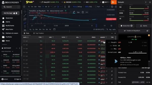 1.01-Dexscreener Tutorial Part 1 (Basics) - X Crypto