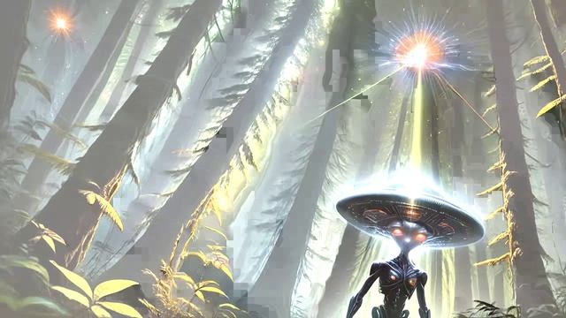 No Rave { Forest Alien👽} Tehnoid