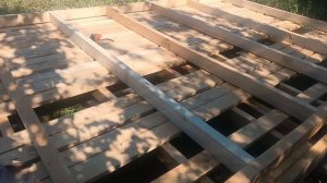 Каркасная времянка своими руками