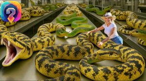 А вы знали, Как МИЛЛИОНЫ ОПАСНЫХ змей выращиваются для получения мяса и яда?
