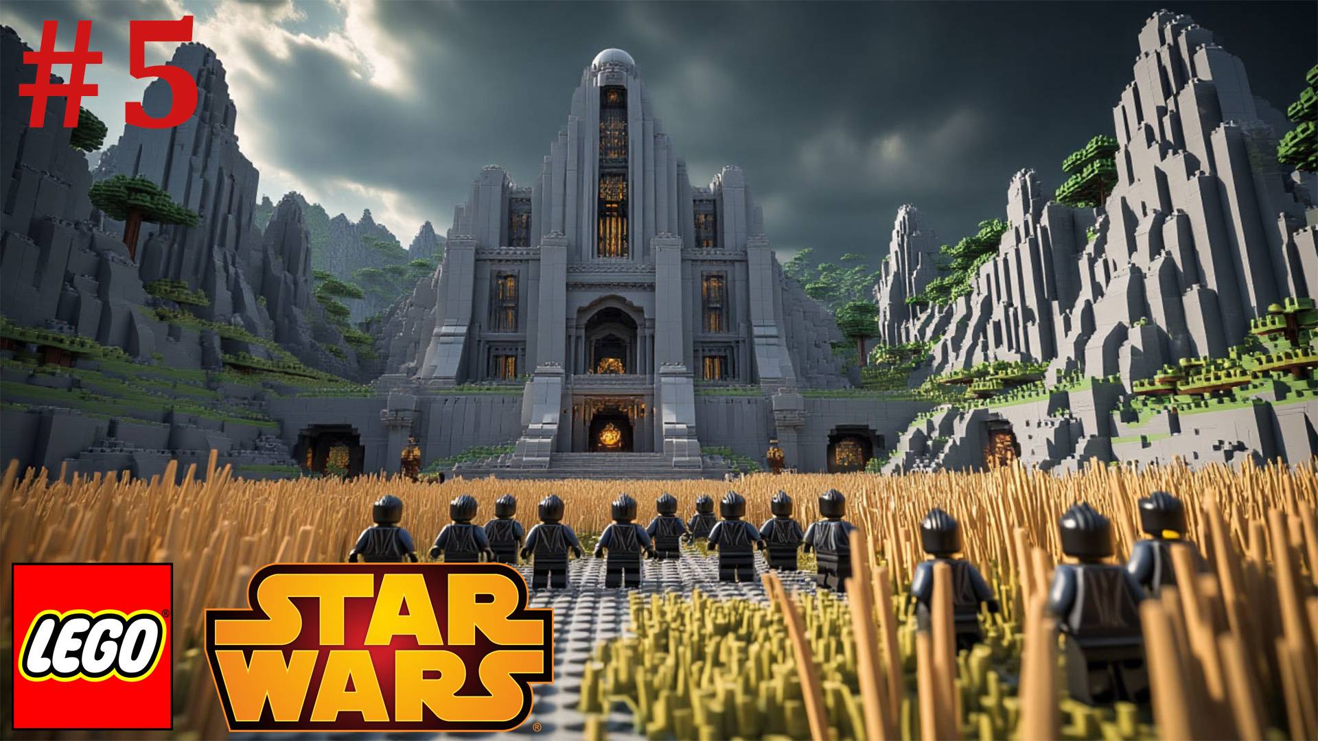 LEGO Star Wars The Complete Saga / Эпизод 1 Скрытая угроза / Освобождение дворца Тида смотреть онлайн