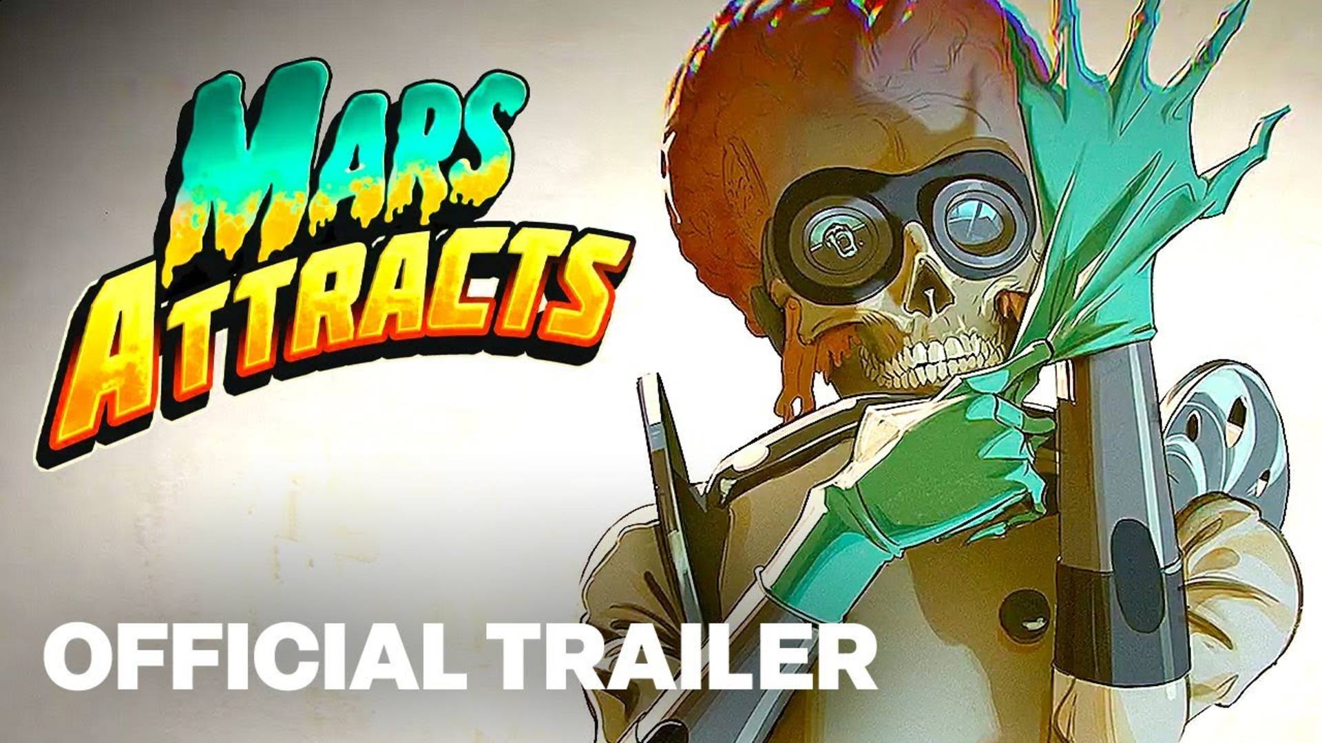 Марсиане превращают людей в аттракцион в новом трейлере Mars Attracts смотреть онлайн