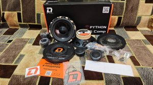 Установка компонентной акустики Dl Audio  Python 165 Comp в задние двери Omoda C5