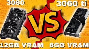 RTX 3060 12GB vs RTX 3060 Ti 8GB test in 7 games