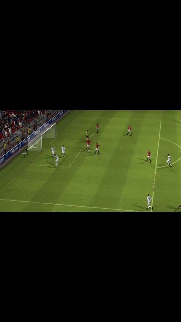 Ди Мария Забивает в Апл Манчестер Юнайтеду #футбол #pes #fifa #fifa10 смотреть онлайн