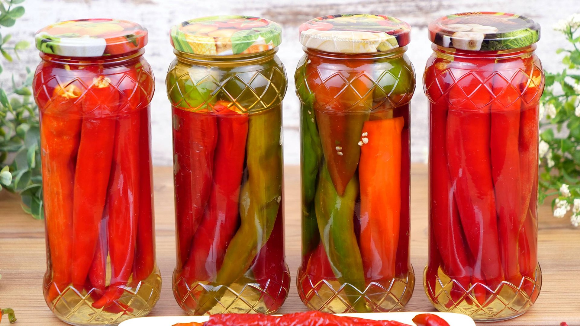 🌶Острый маринованный перец в кисло-сладкой заливке! Рецепт от подписчика! смотреть онлайн