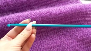 ✨️Лицевая гладь тунисским крючком ✨️Учимся вязать вместе ✨️