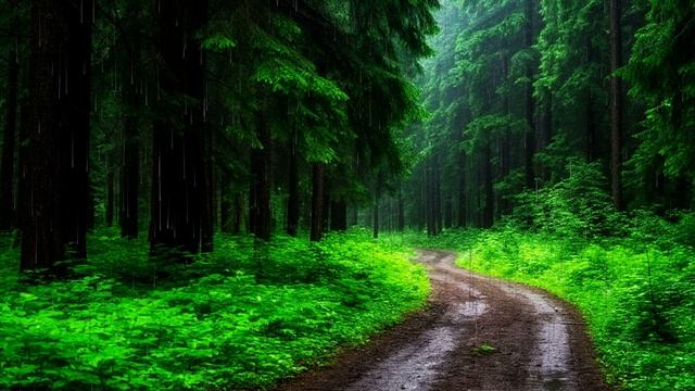 Звук природы для сна. Природа. Дождь. Звуки природы для расслабления и медитации, сна