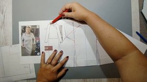 Моделирование. Платье с капюшоном.